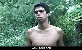 LatinLeche - Furry Stud Fucks A Cute Boy In The Jungle
