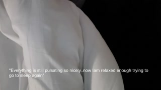 Saras Adventures 6.2 - Masturbating in Bed while desperate to pee gets the bed wet