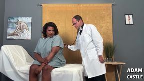 DR PORNO: Anal Exam Fuck With BBW Tgirl ABRIDGED