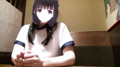 I was eating at a pub in my gym clothes with my big tits showing