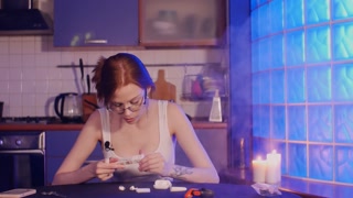 Trying  On White And  Black Underwear / Unpacking Gifts From The Past