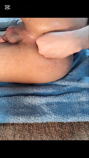 Handsome Bi Guy Fucking and Fisting His Ass