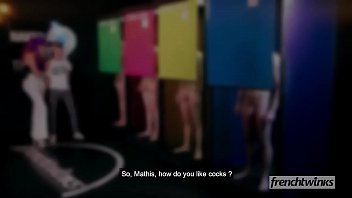 Naked Dating Porn Parody of a British TV Show