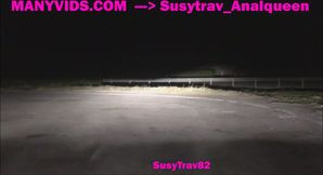 Sissy slut streaptease busted on street deep anal gaping in heels