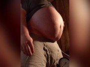 Birthday Blowup - Belly Inflation