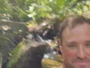 Jerking it in mountain runoff