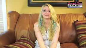 Sweet Blonde Chelsie Fondles Her Plump Pussy&#x1F32E;&#xFE0F;!