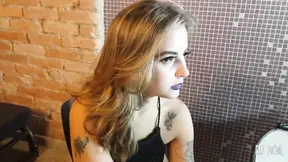 Shaved Latina GF licks and eats her girlfriend's juicy twat