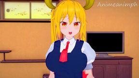 Fucking Tohru from Miss Kobayashi's Dragon Maid Until Creampie - Anime Hentai 3d Uncensored