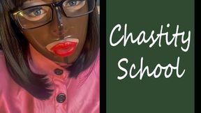 Special lesson at the Long-Term Chastity School