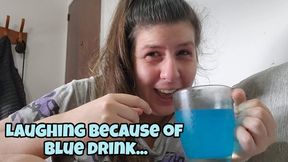 DRANK THE BLUE POTION AND NOW I CANT STOP LAUGHING