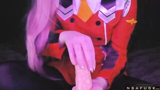 POV Greedy Slut zero two cant Stop Squir