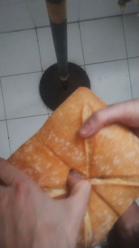 Fucking bread masturbation