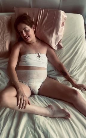 Disabled cutie shows off her cute boobs in homemade video