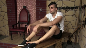 Twinky Feet - Young gay Joel has a thing for real fucking