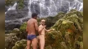threesome in the florest sexo a tres na cachoeira 07 45