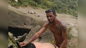 threesome in the florest sexo a tres na cachoeira 07 45