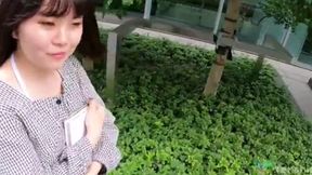 Japanese Amateur Ayumi Honda's First Porn Experience - Casting Couch Handjob and Pussy