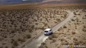 Hot milf gives a blowjob and rides cock