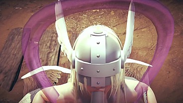 Angewomon Deepthroat Blowjob - Digimon Hentai Parody