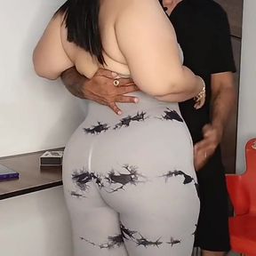 While My Stepsister Is Busy, I Get to Relax Her with a Little Affection, Seduce Her and Fuck Her a Lot.