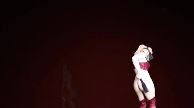 Gamer Girl Spanks Herself And Shows Boobs