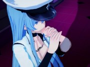 Akame Ga  - Esdeath 3D Hentai