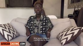 I talked nerdy with this tall EBONY college girl and then fucked her ROUGH