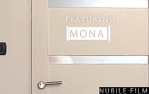 Petite Blonde Mona Blue Give Sensual Blowjob - S37:E8