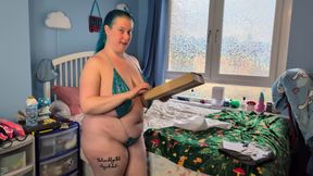 Genie Pole Wear Slingkini & Candyzombies Cow Ears Unboxing & Try on - Solo Girl