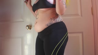 Tight outgrown pants