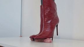 Lady Latisha - CBT Trample Board - GIULIANO GALIANO Stiletto Boots - FHD 2K