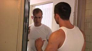 DrillMyHole - Rough blowjobs with inked Brandon Lewis beside muscle Haigen Sence