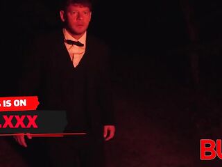 BUFU XXX. Golden-haired sexy witch Veronica Leal used all her holes by a biggest ramrod