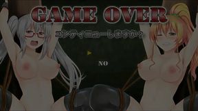 Blonde Ryona Battles Soldiers in Hot Hentai Gameplay Action