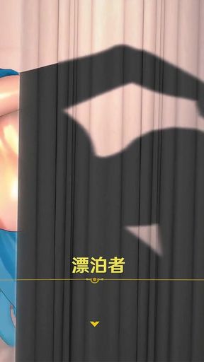 Wuthering Waves Cantarella Doggystyle Sex Hentai Mmd 3D Blue Hair Color Edit Smixix
