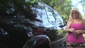 Blonde BBW Takes On A Massive BBC In A Rough Interracial Encounter