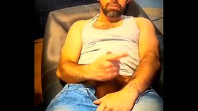 Slow–Motion Bliss: Extra Large Cumshots During Intense Masturbation Session