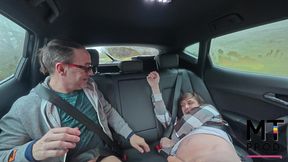 Two Straight Sucks Each Other and Tries to Fuck in the Back of a Car