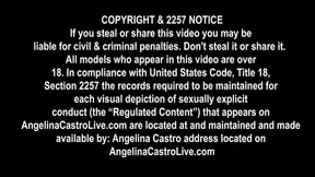 Angelina Castro shows off her juicy Cuban ass