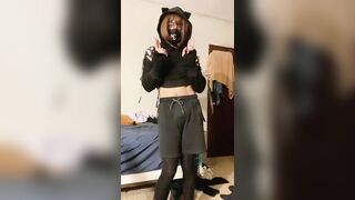 Femboy plays with his humungous D and pops for you