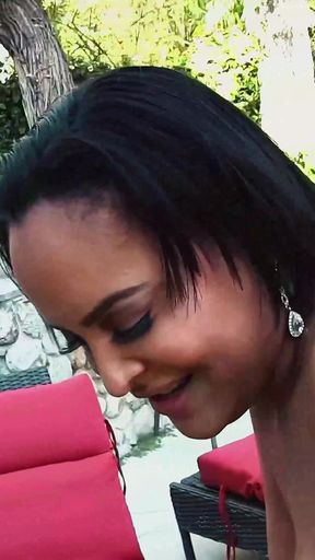 Busty Beauty Gets Rimmed Fucked and Covered