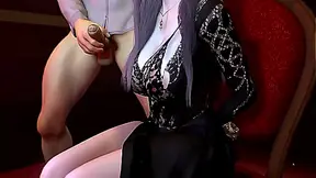Asian MILF Seduced Bound in Steaming Hot 3D Fantasy gangbang