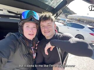 Lost in the Mountains with Marco Maxxx! Nothing is greater amount APPEALING than his frozen semen!