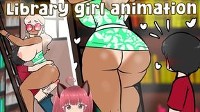 Girl With Tan Lines On Her Tits Lets Me Fuck Her In The Library (haloowl Animation) - Jazziuu