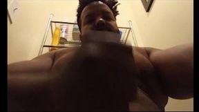 Muscular Thick Bear Close Up Jerk Off