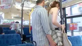Riding the Subway with a Sexy Asian Pornstar'Hardcore Action Caught in Public