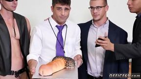 Lance's Big Birthday Surprise: Gay Porn Star Delays Ejaculation In Hot Scene