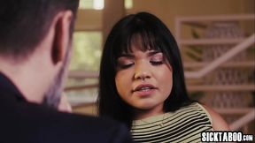 Big Ass Latina Teen Gave Deepthroat before Getting Pounded Anally