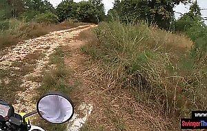 Amateur sex in the middle of nowhere somewhere in Asia